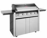 BeefEater 1600s Series - 5 Burner BBQ & Side Burner Trolley